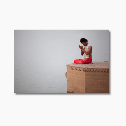 A Moment of Reflection in Varanasi - Gallery Twelve