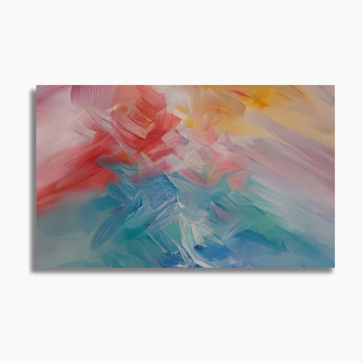 Rainbow Hues Abstract- Gallery Twelve