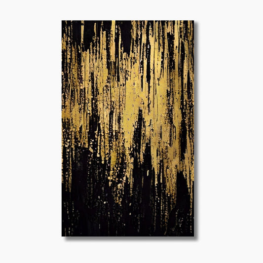 Raining Gold Abstract